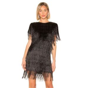 EUC Rachel Zoe Eddy Fringe Mini Dress
